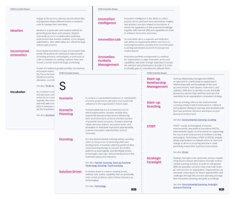 Toolkit Innovation Glossary - Free Download